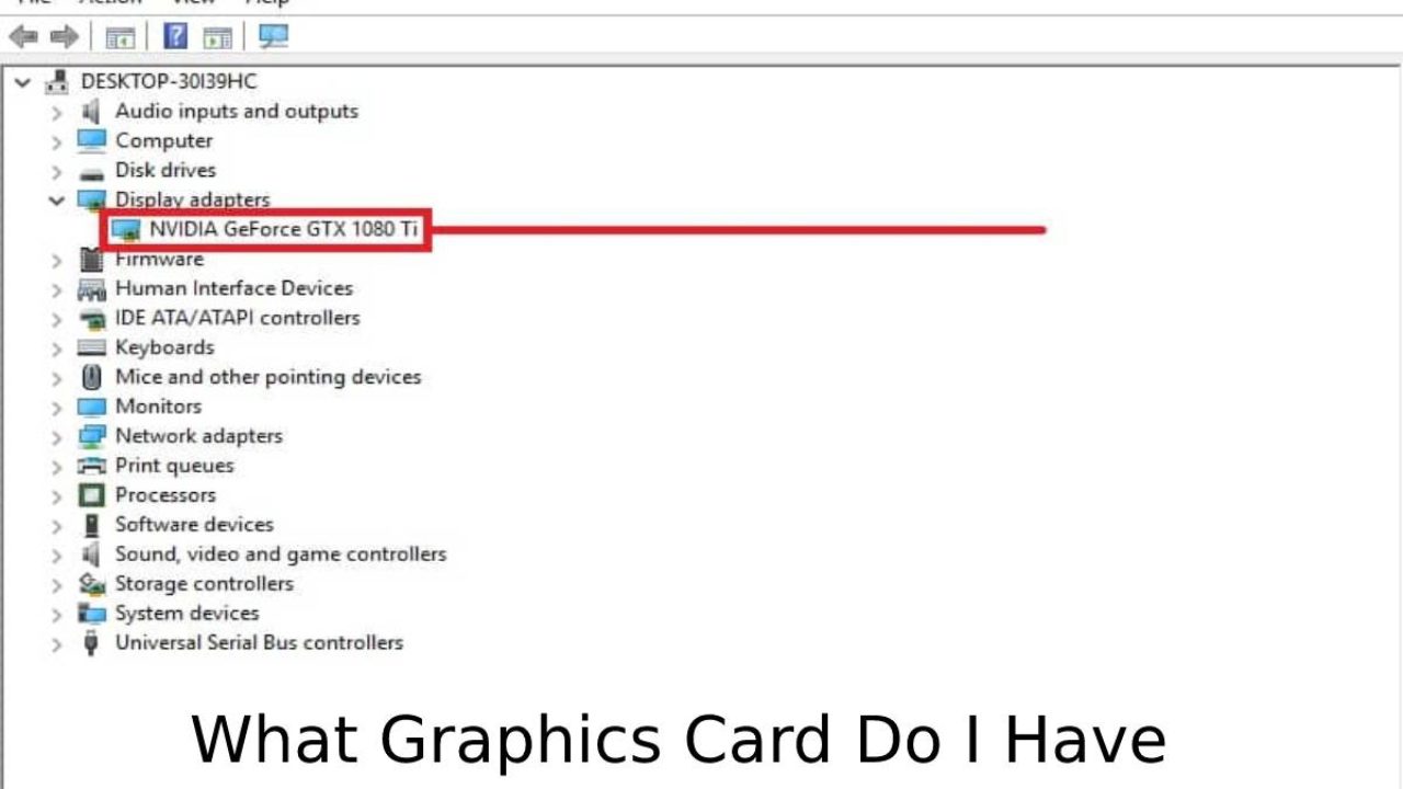 what graphics card do i have